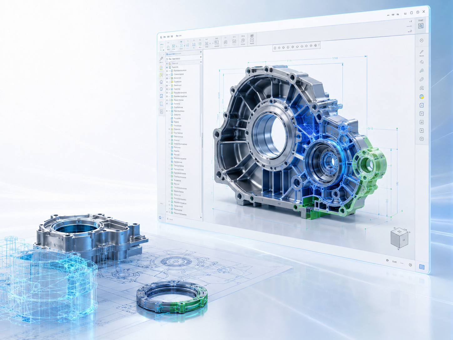 Creo Parametric 3D CAD Modeling Software สำหรับงานออกแบบผลิตภัณฑ์อุตสาหกรรม